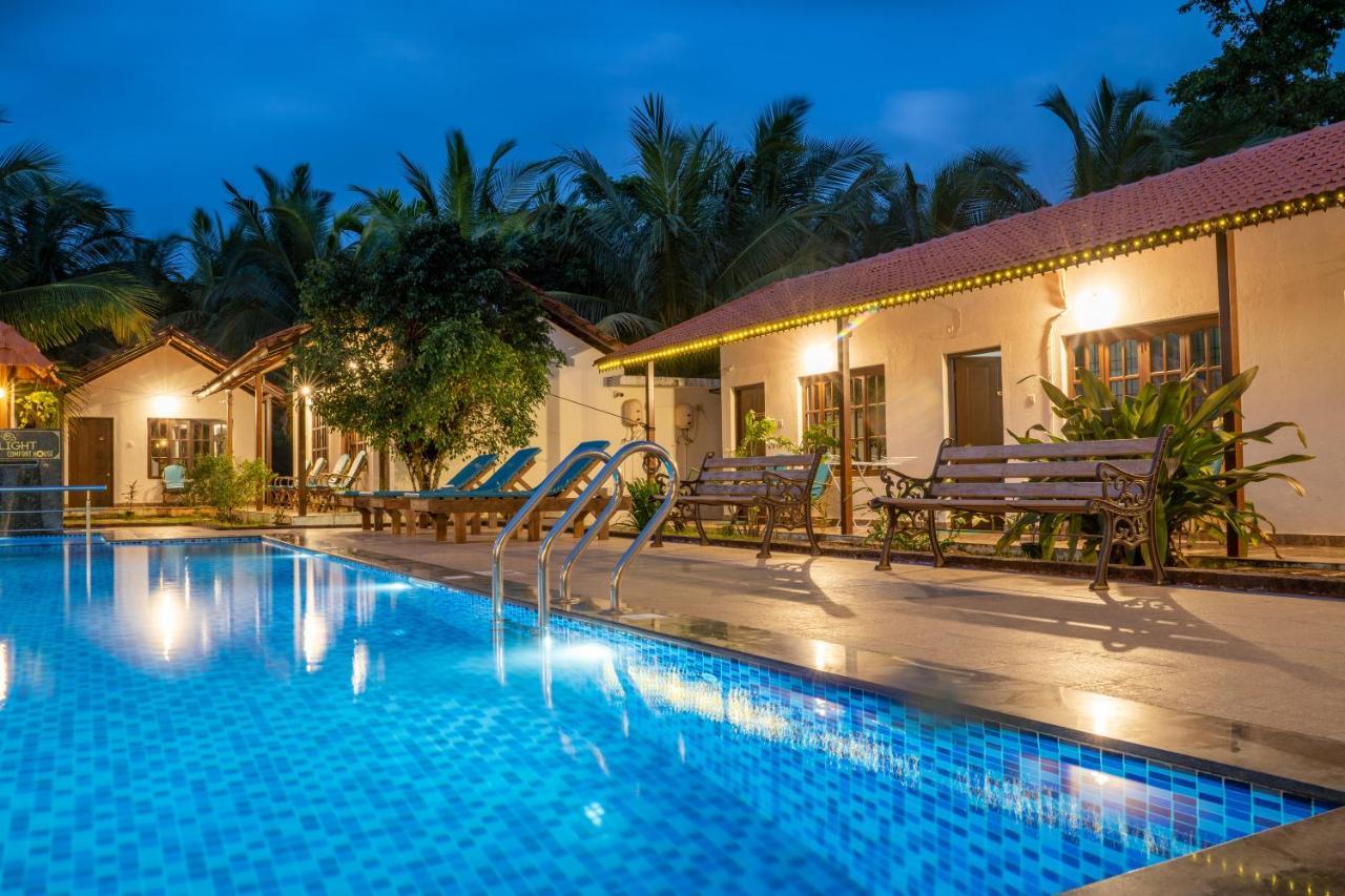 Dhanrains Moonlight Retreat Cottages Palolem Exteriör bild